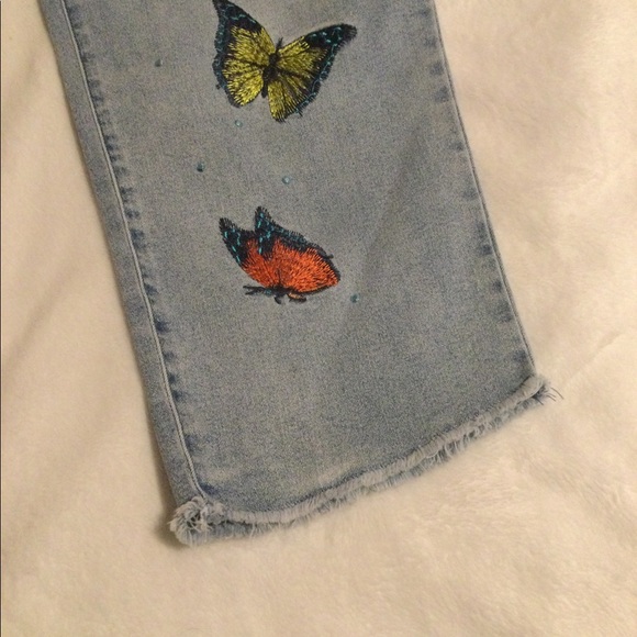 DG2 by Diane Gilman Embroidered Pull-On Exposed Button Jean Size: 3X - Picture 6 of 11
